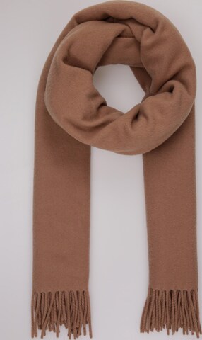 Acne Studios Scarf & Wrap in One size in Beige: front