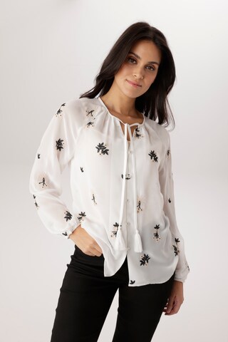 Aniston SELECTED Blouse in White: front