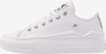 Sneaker bassa 'KAYA' di BRITISH KNIGHTS in bianco: frontale