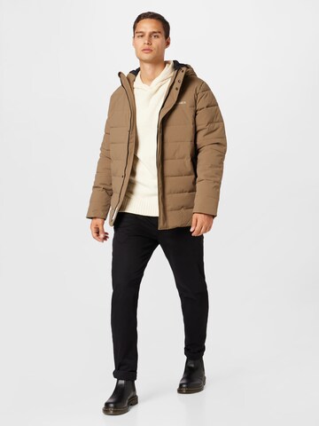 Les Deux Between-Season Jacket 'Marcus' in Brown