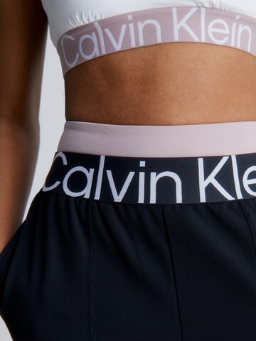 Calvin Klein Sport Wide leg Sportbroek in Zwart