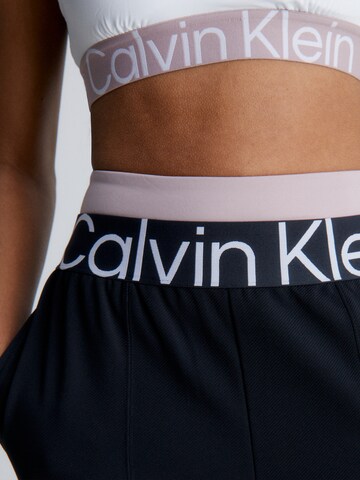 Calvin Klein Sport Wide Leg Hose in Schwarz
