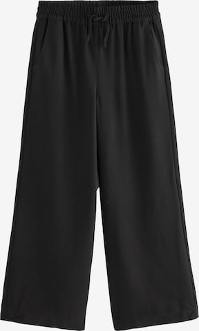 Next Wide Leg Housut värissä musta: etupuoli