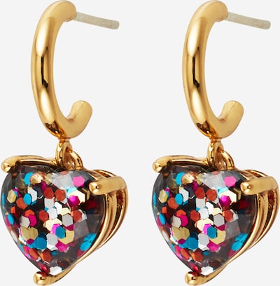 Kate Spade Σκουλαρίκια 'Heart Huggies' σε ανάμεικτα χρώματα, Άποψη προϊόντος