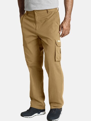 Jan Vanderstorm Loosefit Cargohose 'Steen' in Beige: predná strana