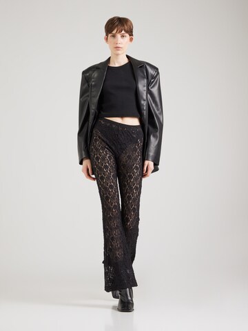 ONLY - Flared Calças 'ONLLORENZA' em preto