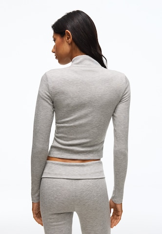 Giacca di felpa di Bershka in grigio