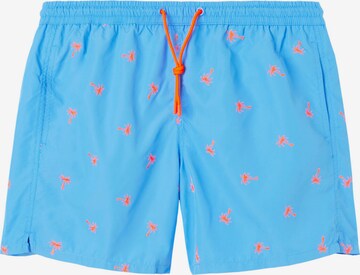 CALZEDONIA Regular Board Shorts in Blue: front