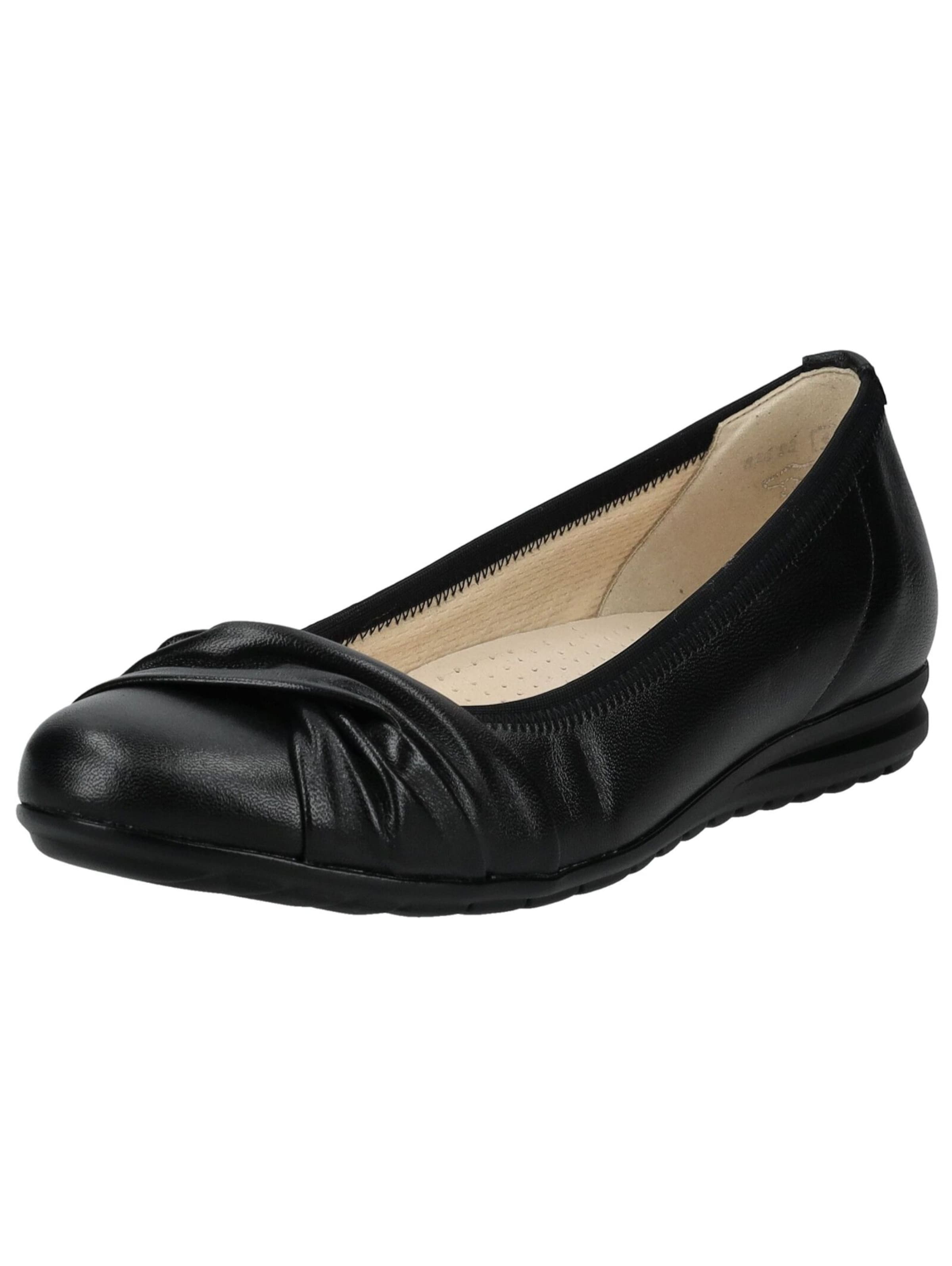 Ballerines GABOR en noir : devant