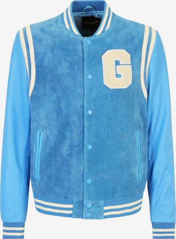 Goosecraft Between-Season Jacket 'Melrose' in Blue: front