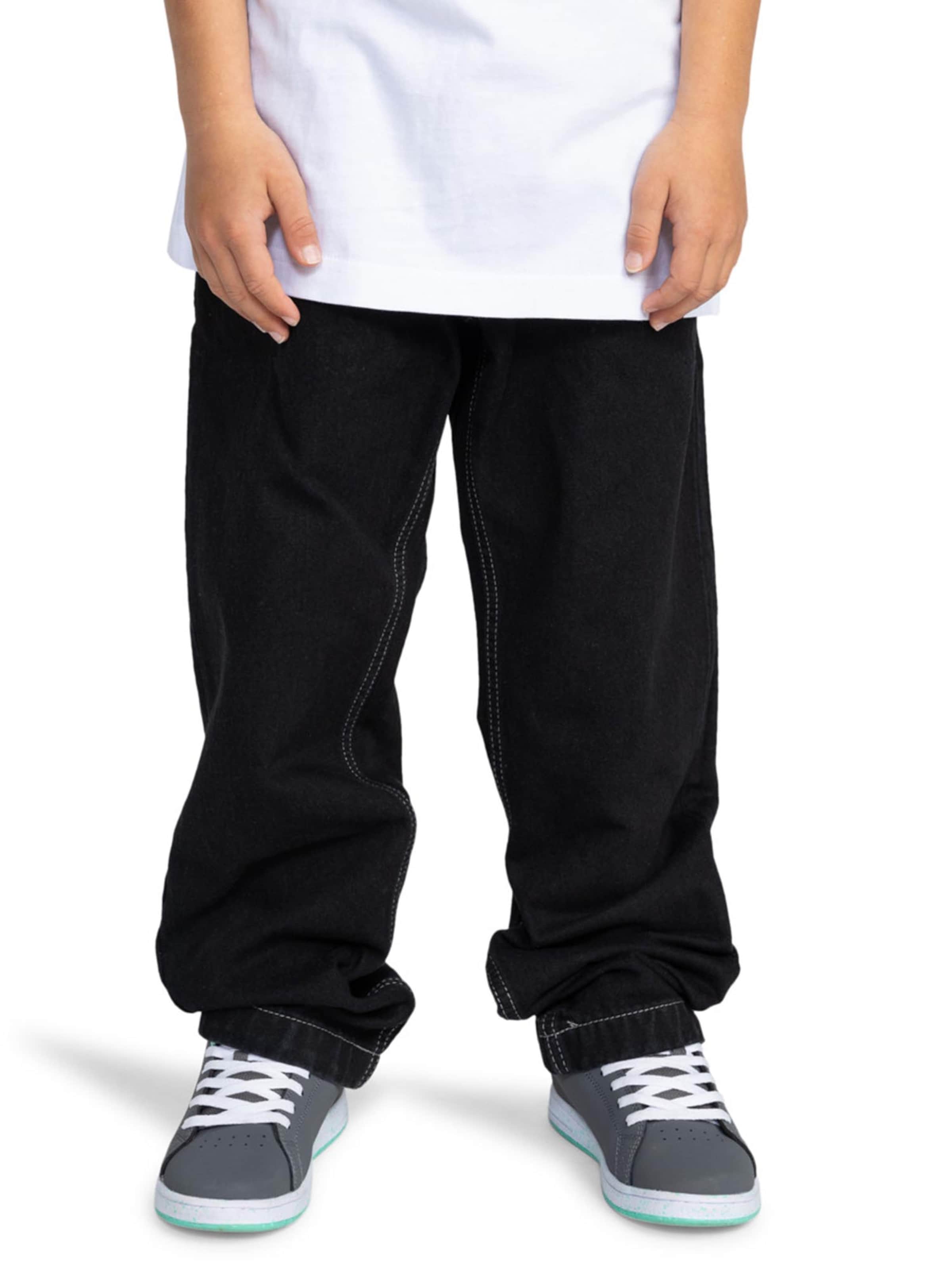 DC Shoes Обычный Спортивные штаны в Черный: спереди