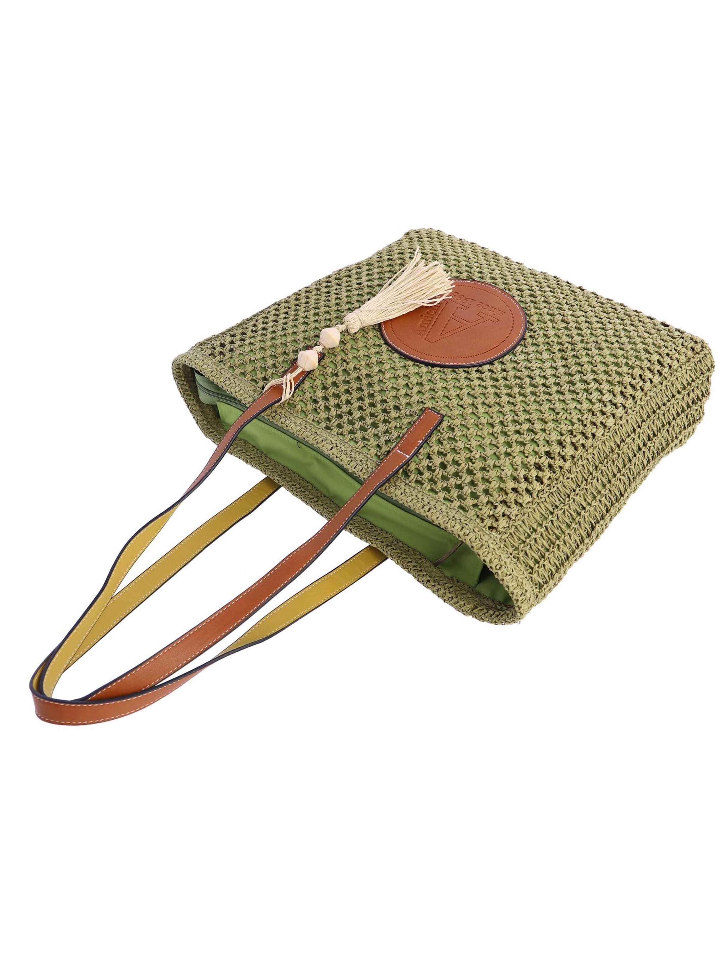 Amichi - Shopper 'Fuerteventura' en verde
