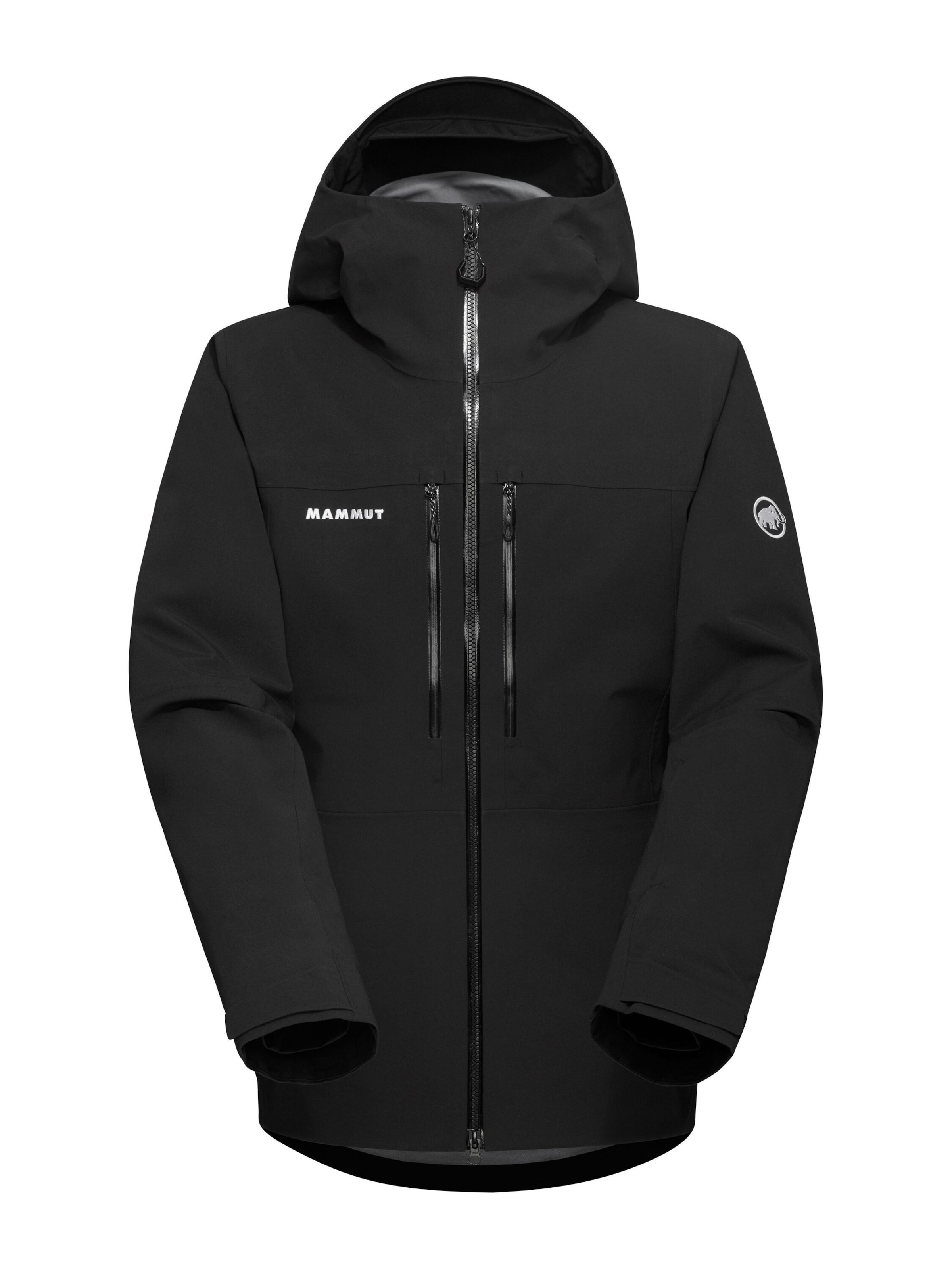 MAMMUT Outdoorjacke ‘Stoney’ in Schwarz: Vorderseite