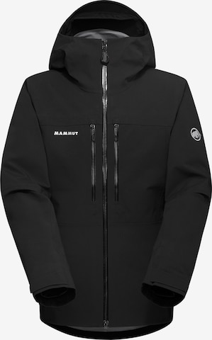 MAMMUT Outdoorjacke ‘Stoney’ in Schwarz: Vorderseite