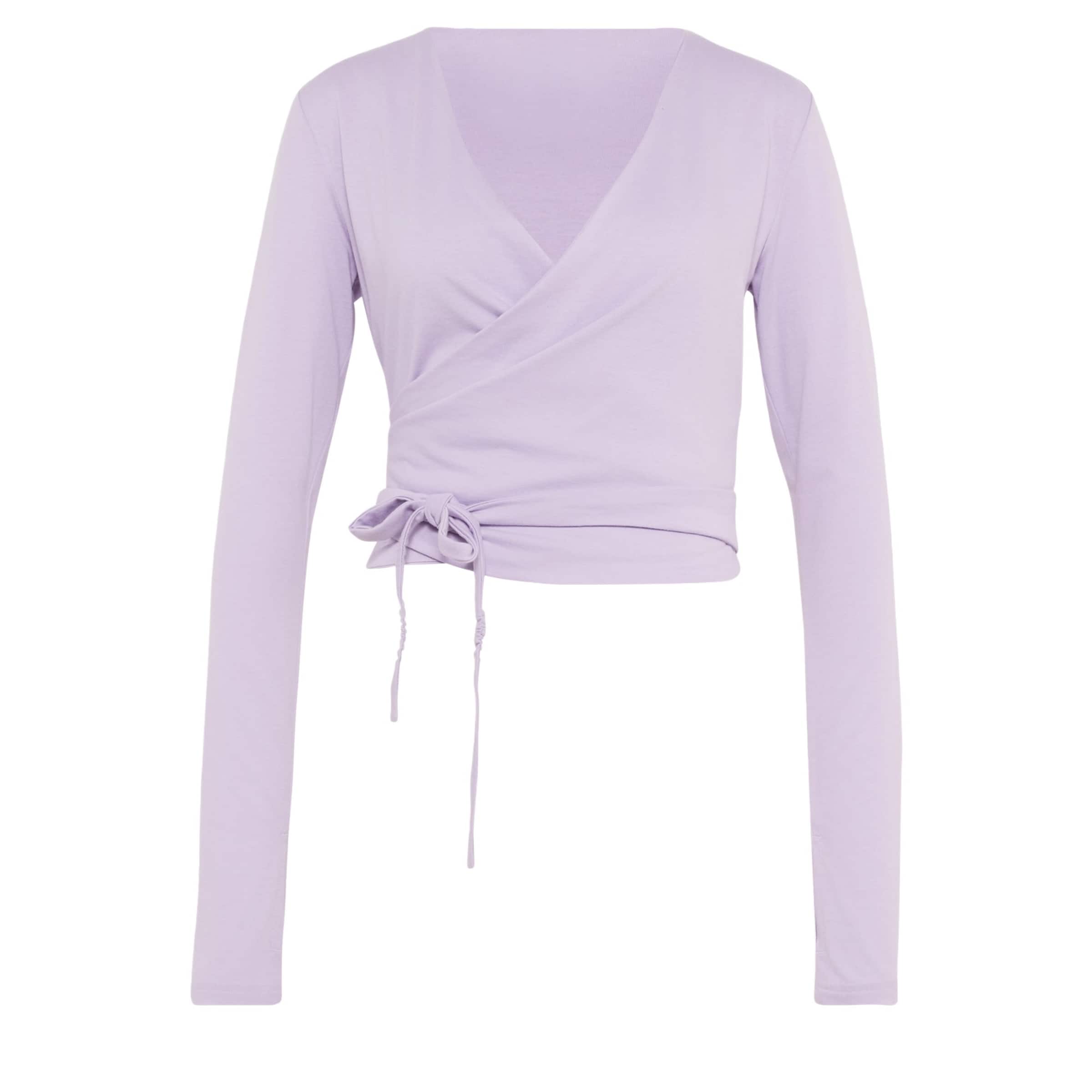 ADIDAS PERFORMANCE - Camisa funcionais 'Studio' em roxo: frente