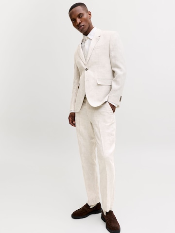 JACK & JONES - Slimfit Pantalón de pinzas 'JPRBLAmartin' en beige