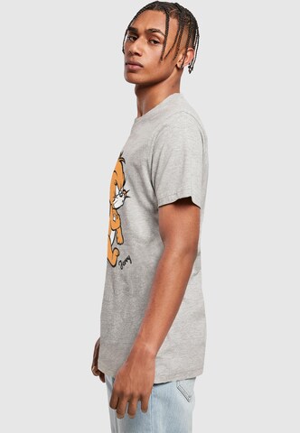 ABSOLUTE CULT T-shirt 'Tom & Jerry - Angry Mouse' i grå