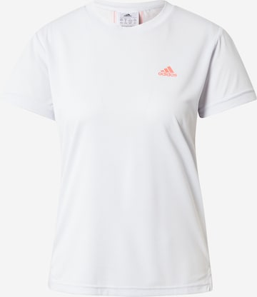 ADIDAS SPORTSWEAR Performance Shirt in White: front