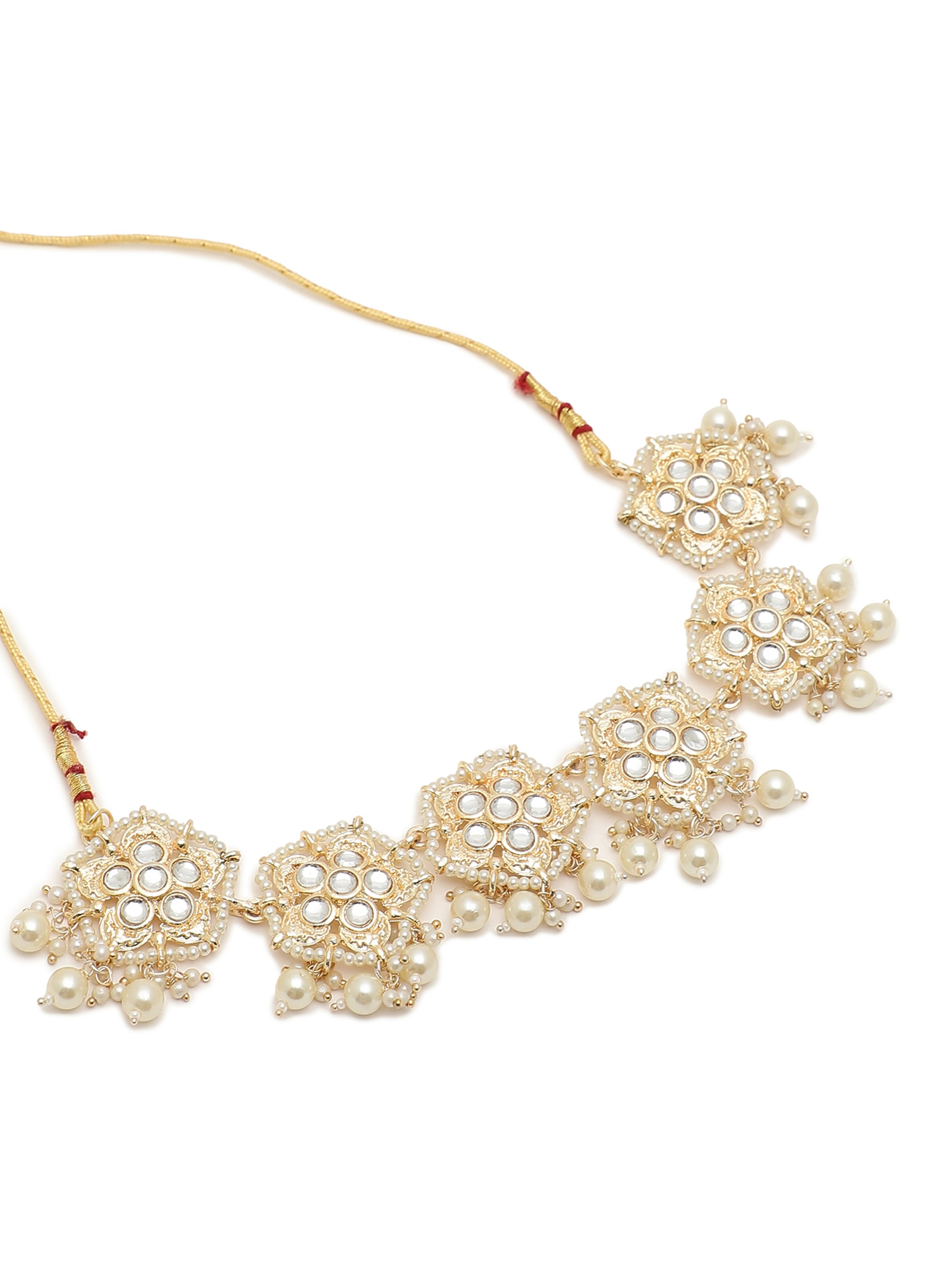 SOHI Комплект украшений 'Anara' в Золотой