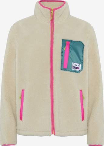 CHIEMSEE Jacke ' aus weichem Sherpa ' in Pink: Vorderseite