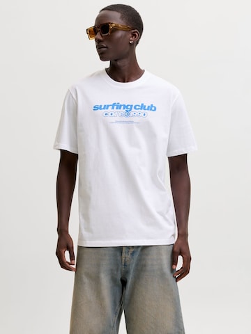 JACK & JONES T-Shirt in Weiß: Vorderseite