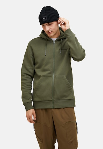 PEAK PERFORMANCE Sweatshirt in Groen: voorkant