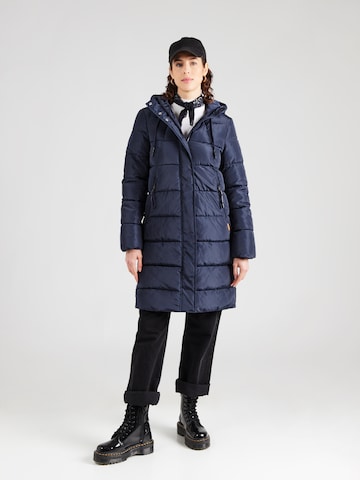 QS Between-seasons coat in Blue: front