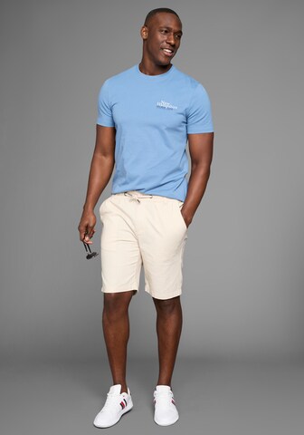 DELMAO Regular Shorts in Beige