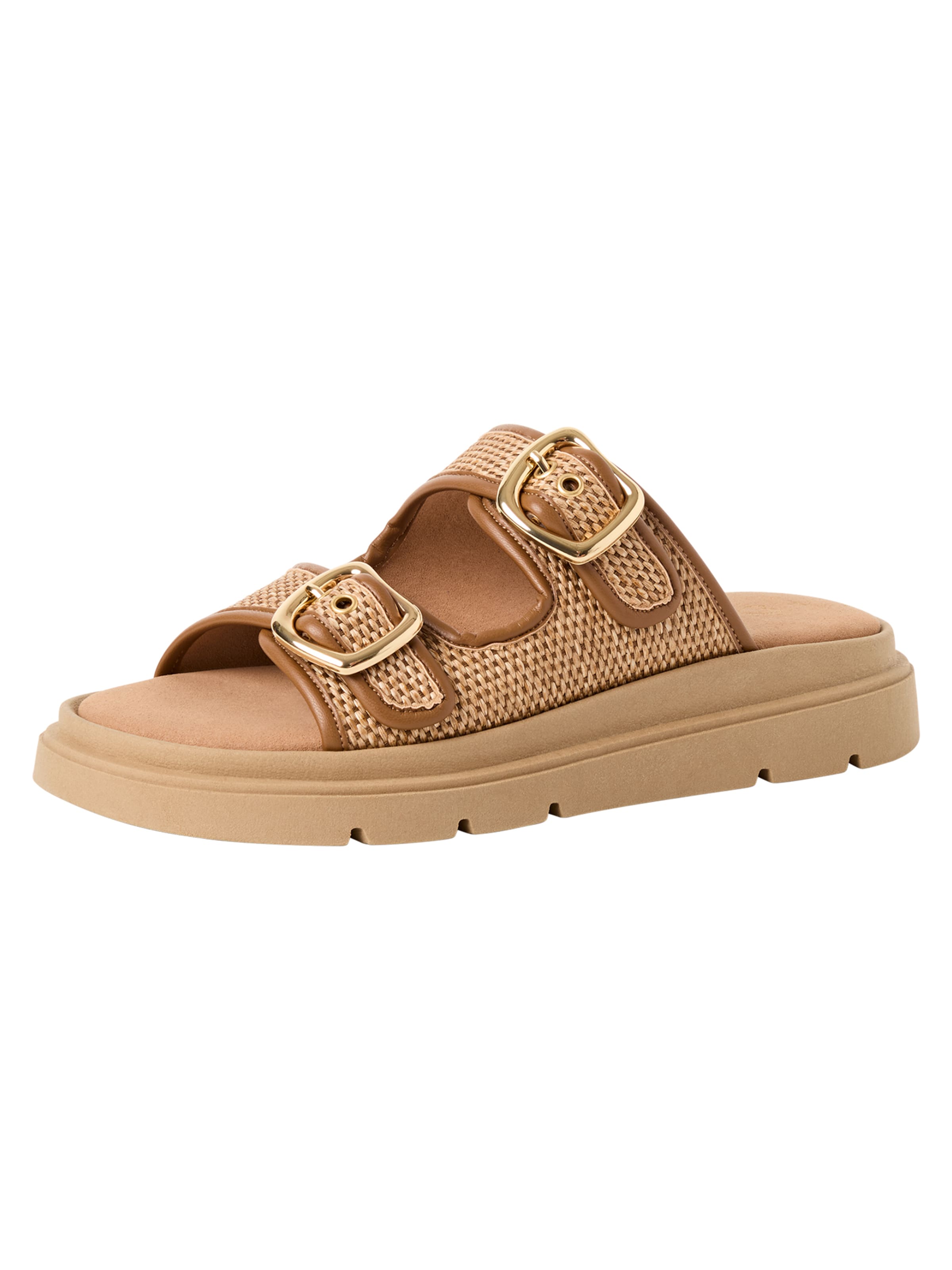 Mule MARCO TOZZI en beige : devant