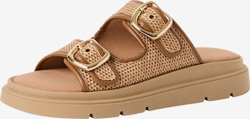Mule MARCO TOZZI en beige : devant