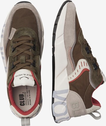 Voile blanche Platform trainers 'CLUB01.' in Grey: front
