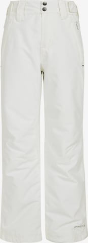 PROTEST Workout Pants 'JACKIE JR' in White: front