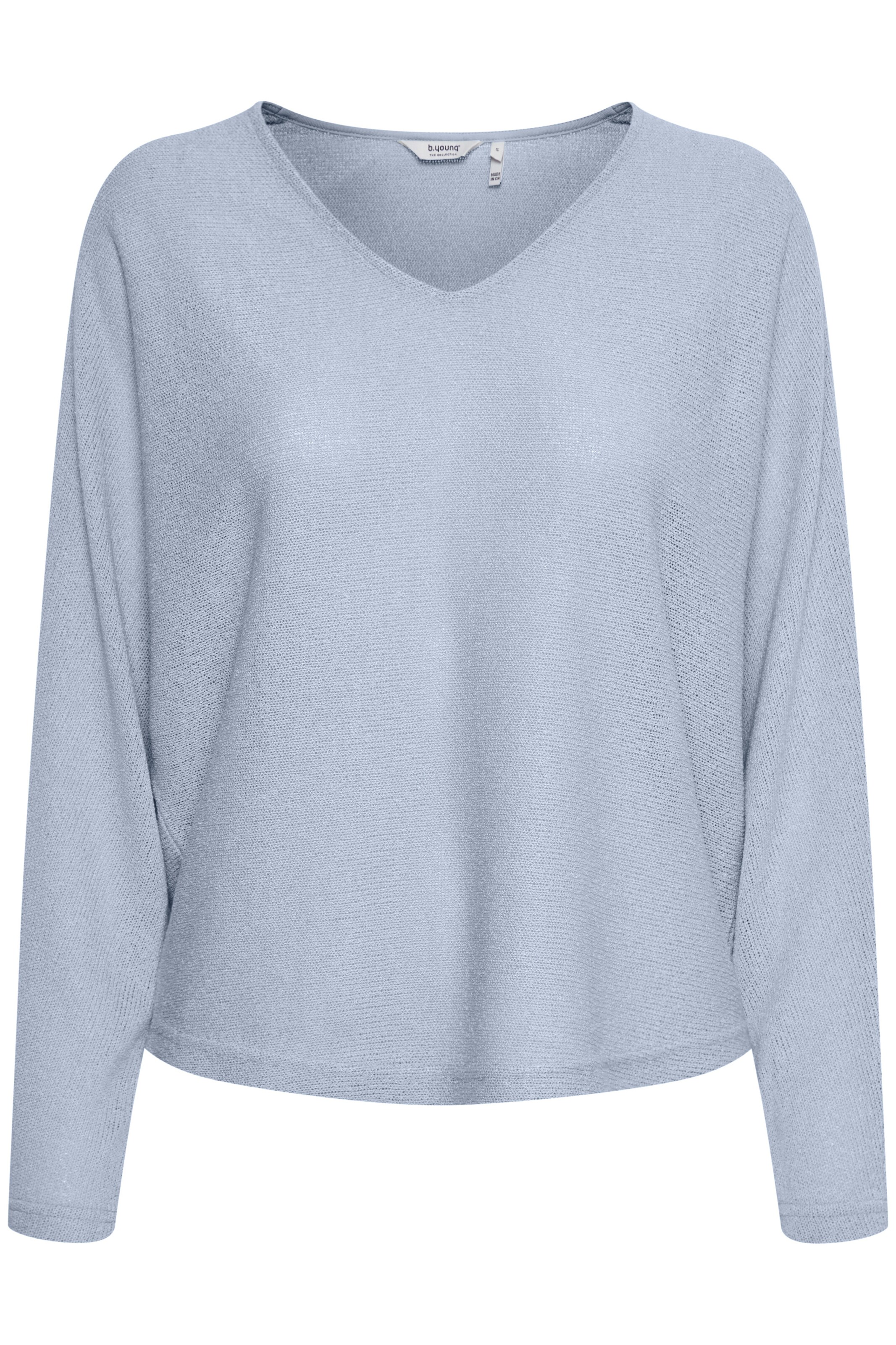 b.young Pullover 'BYSif' in Blau: Vorderseite
