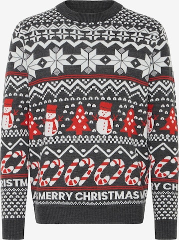 Pull-over ' SDPAJA ' !Solid en gris : devant