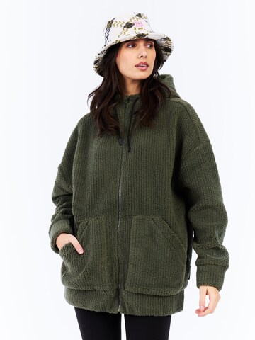 PROTEST Fleece jacket 'PRTSophy' in Green