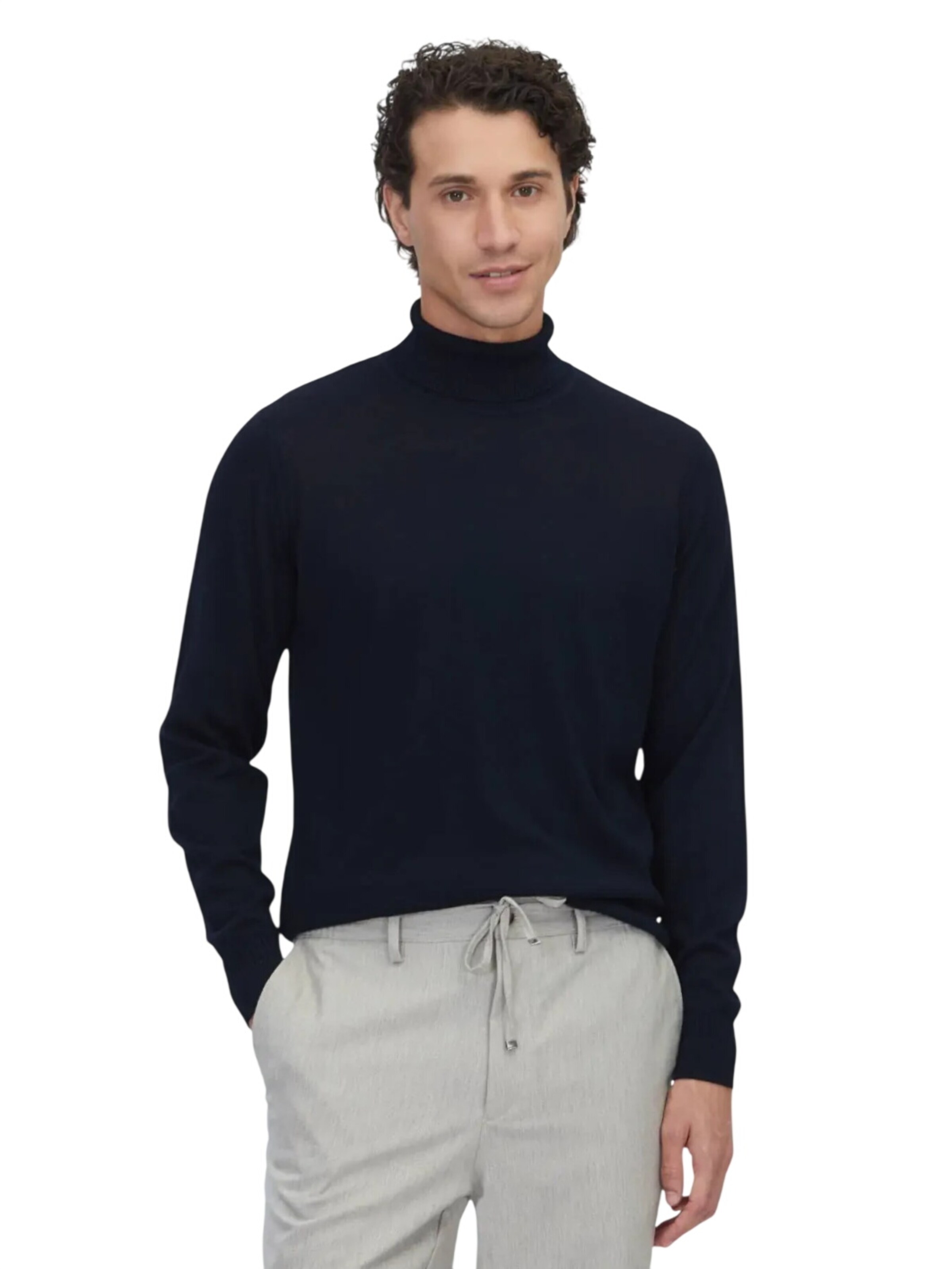 KİP Trui in Blauw: voorkant