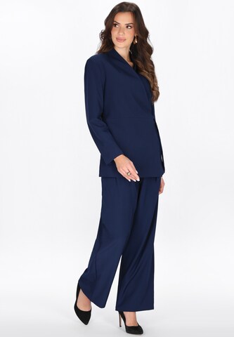 Blazer faina en bleu