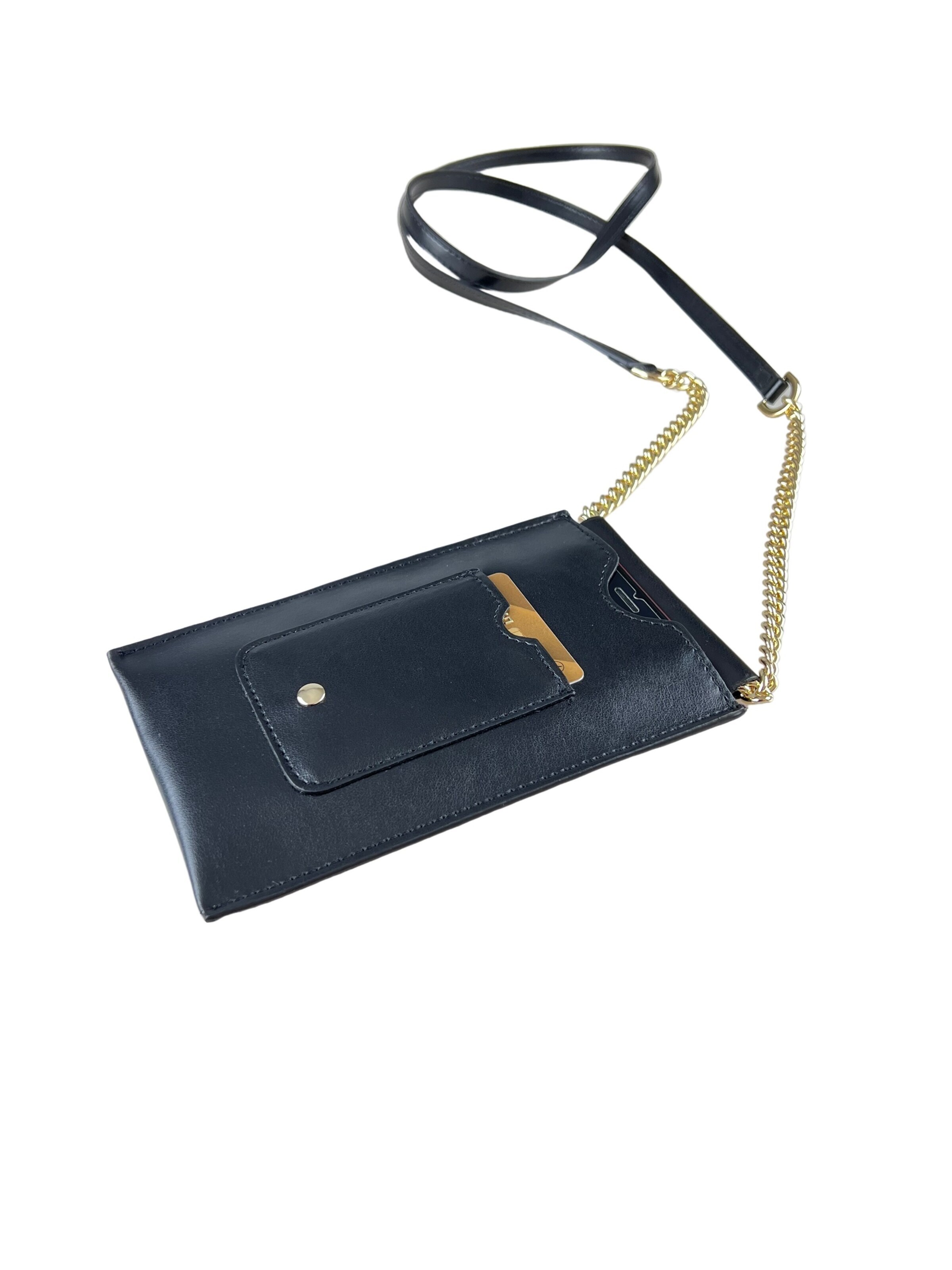 COLLEZIONE ALESSANDRO Crossbody Bag 'Handytasche' in Black