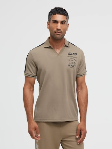 CAMP DAVID - Camiseta en beige: frente