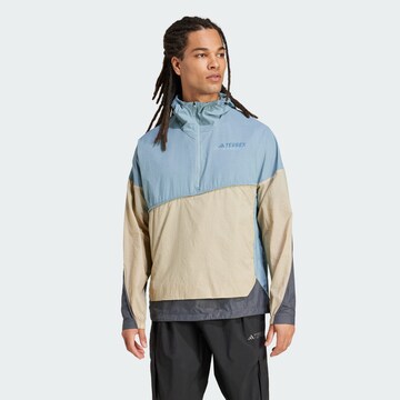 Veste outdoor 'Xploric' ADIDAS TERREX en gris : devant