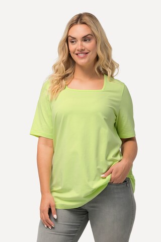 Ulla Popken Shirt in Groen: voorkant