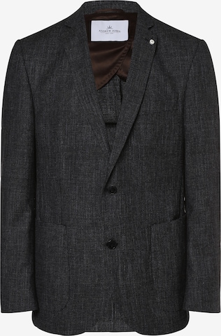 Andrew James Regular Suit Jacket ' Brayden HL ' in Grey: front