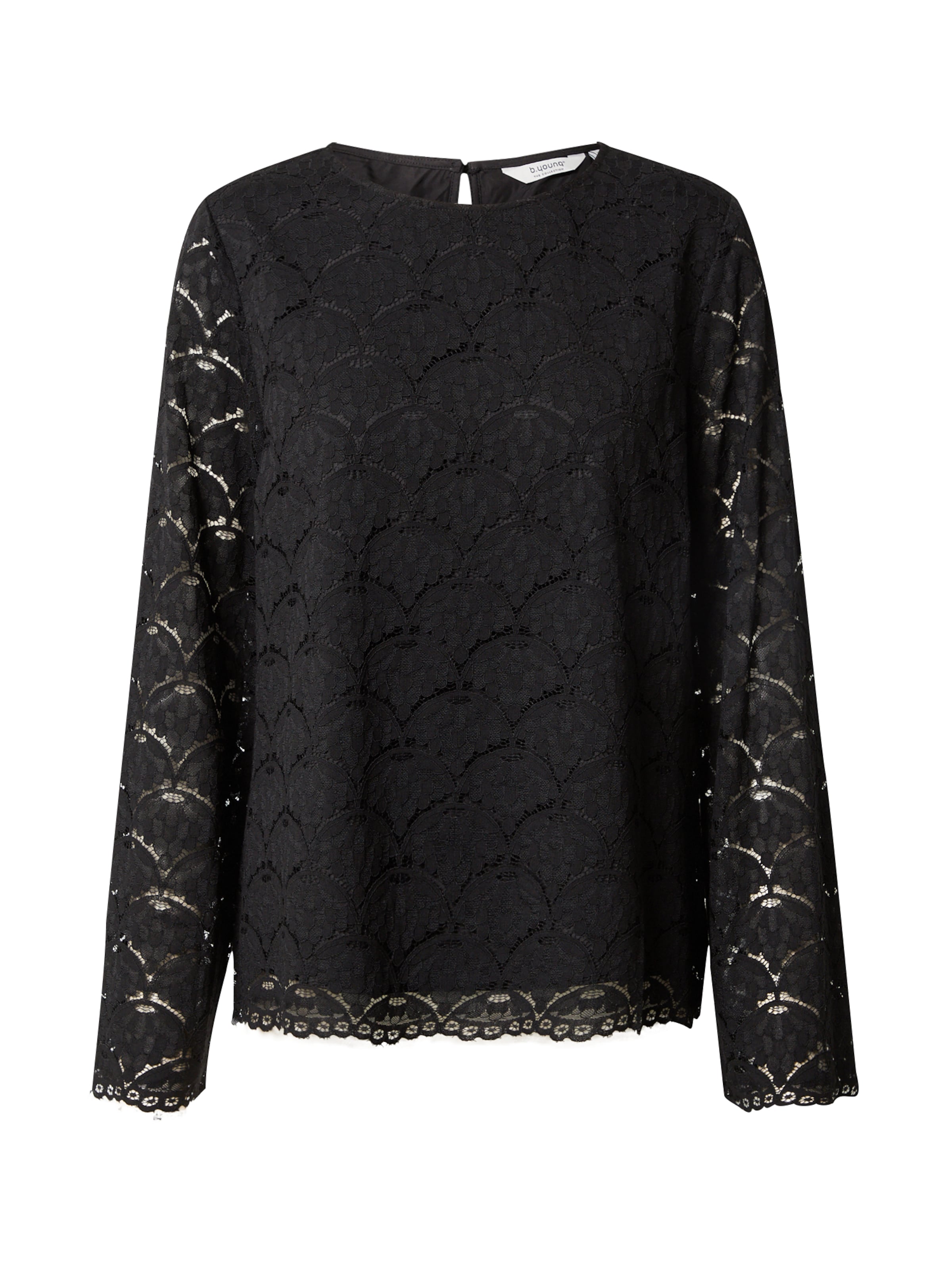 b.young - Blusa 'ILACY' en negro: frente