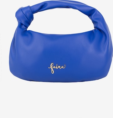 faina Дамска чанта в синьо: отпред