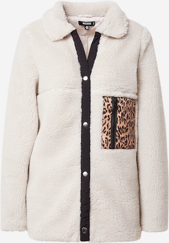 Veste mi-saison Missguided en beige : devant