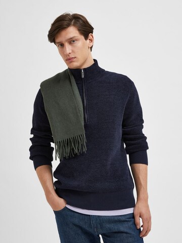 SELECTED HOMME Pullover 'SLHRODNEY' in Blau