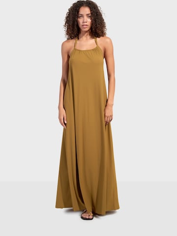 PAIN de SUCRE Kleid 'Licie' in Bronze: Vorderseite
