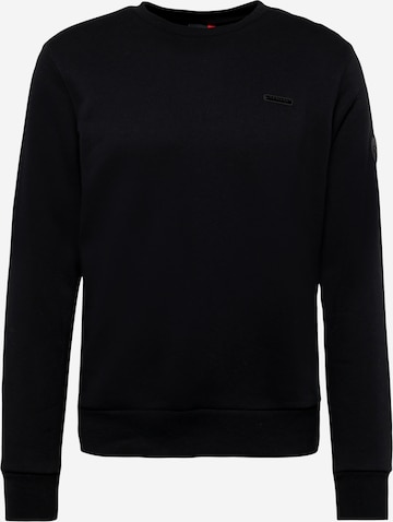 Ragwear Sweatshirt 'Indie' in Black: front