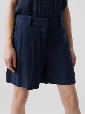 VERO MODA Loose fit Trousers 'Verhera' in Blue