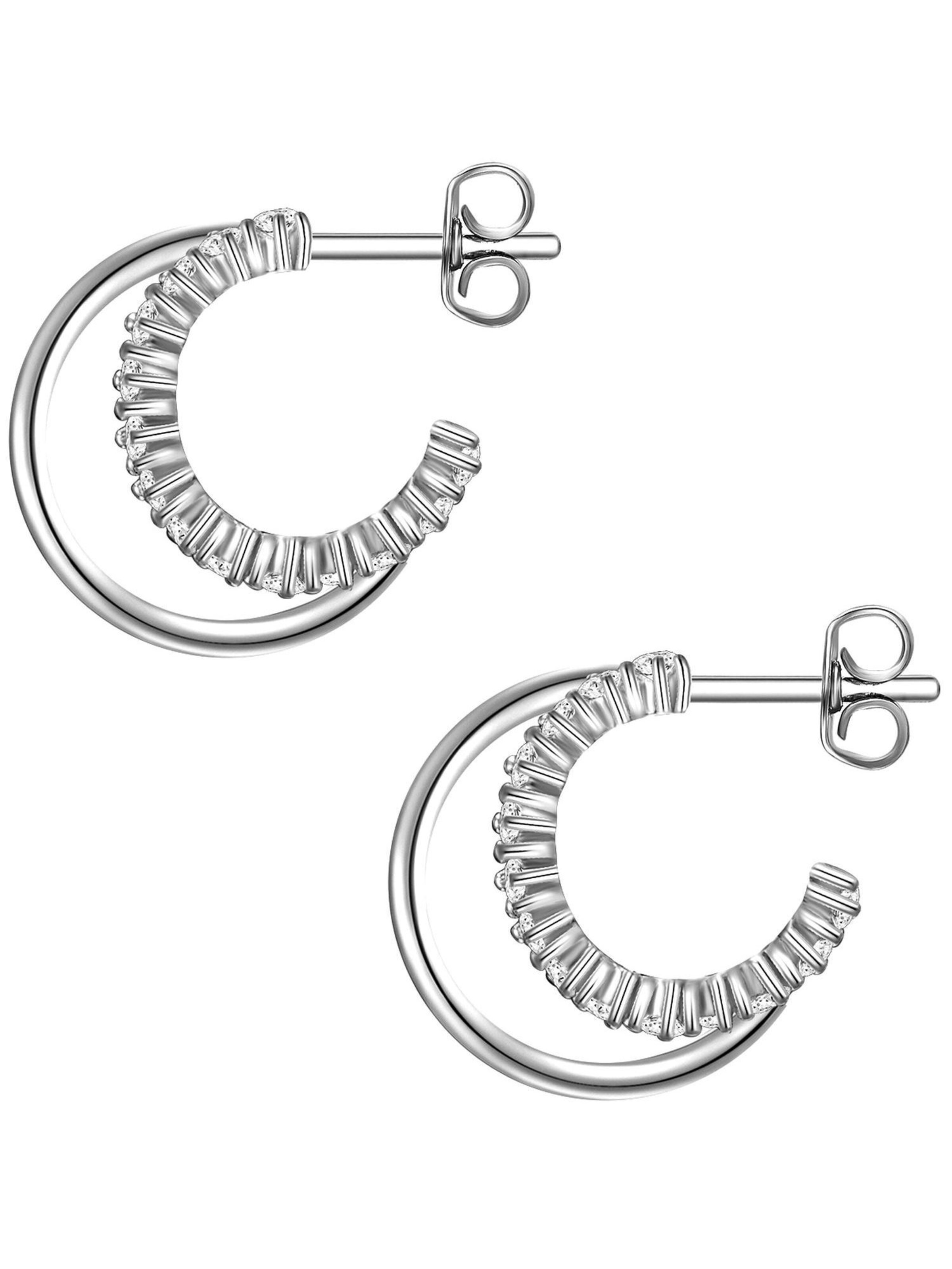 Glanzstücke München Oorbellen in Zilver